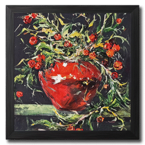 Red Blossom Burst