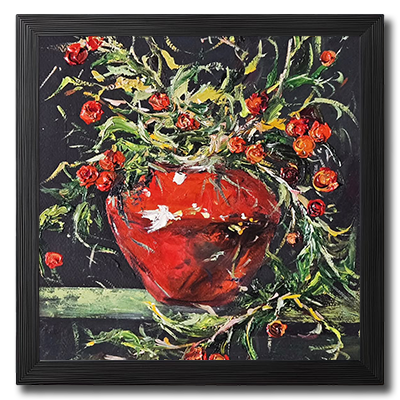Red Blossom Burst