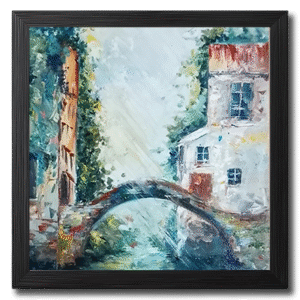 Quaint Bridge Scene
