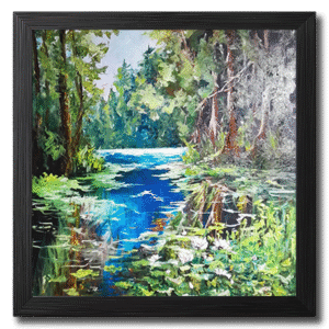 Serene Forest Waters